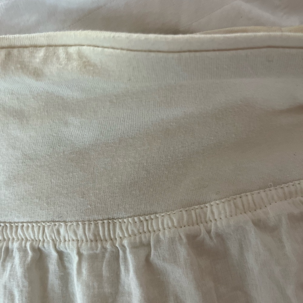 FREE PEOPLE BEADED MINI SKIRT SCALLOPED
HEM WOMEN SIZE MEDIUM - Picture 10 of 16